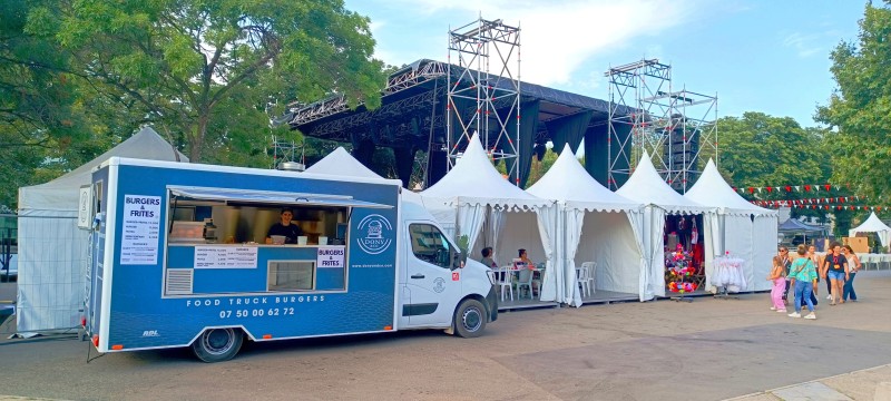 Dony & Co au Festival des Nuits Flamencas à Aubagne : Burgers Gourmands, Rapidité et Professionnalisme